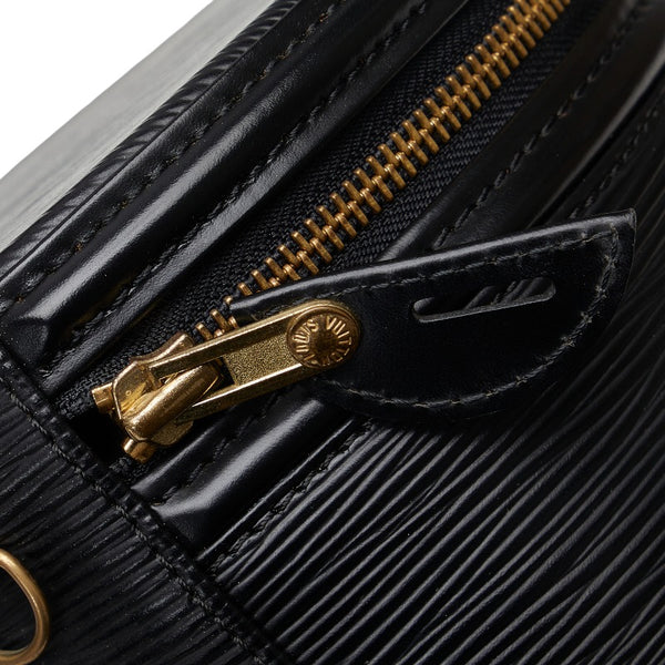 ルイ ヴィトン エピ カンヌ ハンドバッグ バニティバッグ M48032 ノワール ブラック レザー レディース LOUIS VUITTON 【中古】