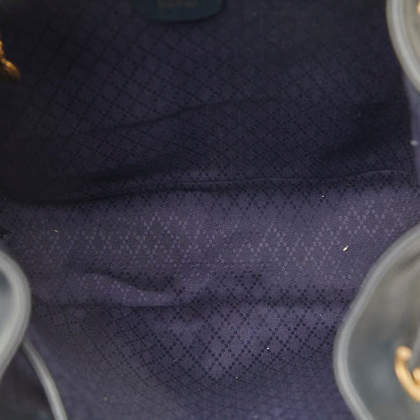 グッチ バンブー リュック バックパック 003 2058 ブラック レザー レディース GUCCI 【中古】