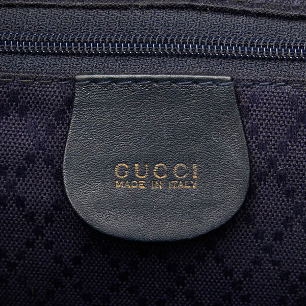 グッチ バンブー リュック バックパック 003 2058 ブラック レザー レディース GUCCI 【中古】