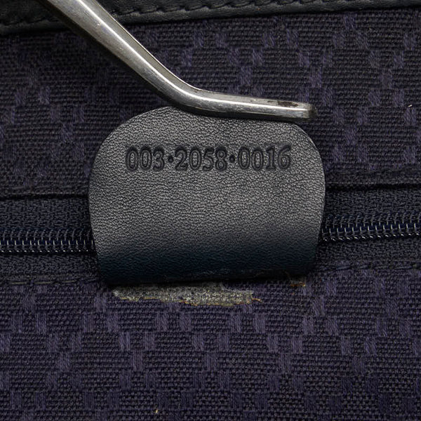 グッチ バンブー リュック バックパック 003 2058 ブラック レザー レディース GUCCI 【中古】