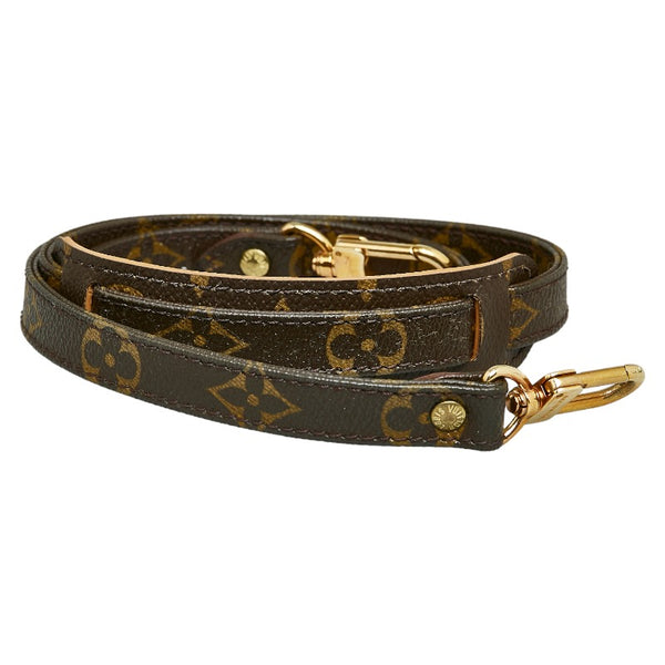 ルイ ヴィトン モノグラム ショルダーストラップ ブラウン PVC レディース LOUIS VUITTON 【中古】
