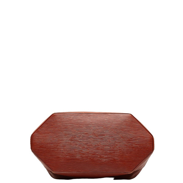 ルイ ヴィトン エピ サックデポールGM ショルダーバッグ M80193 ケニアブラウン レザー レディース LOUIS VUITTON 【中古】