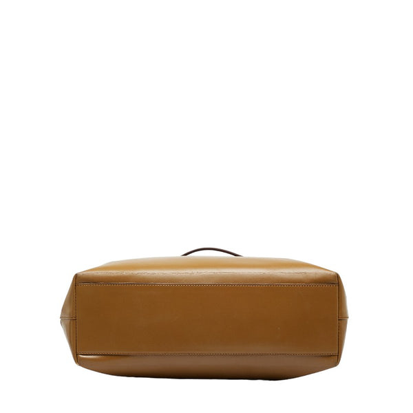 プラダ トートバッグ ショルダーバッグ ブラウン レザー  PRADA 【中古】