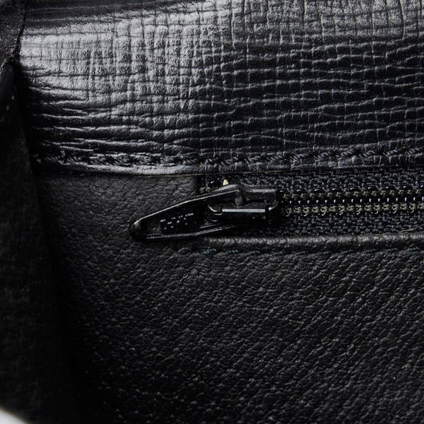 セリーヌ クラッチバッグ セカンドバッグ ブラック レザー レディース CELINE 【中古】