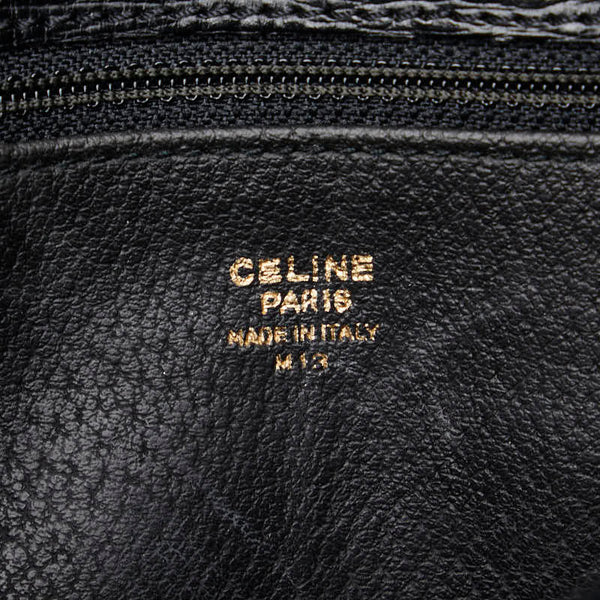 セリーヌ クラッチバッグ セカンドバッグ ブラック レザー レディース CELINE 【中古】