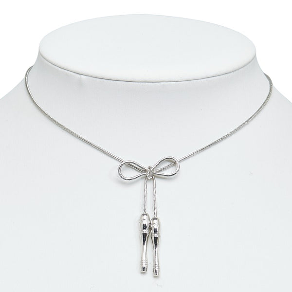 ディオール 縄跳び ロープ ネックレス メタル レディース Dior 【中古】