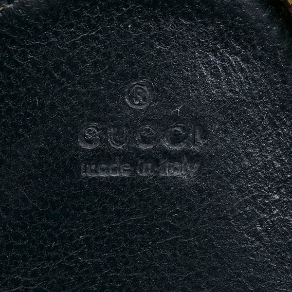 グッチ グッチシマ ハート コインケース 小銭入れ 152615 パープル レザー レディース GUCCI 【中古】