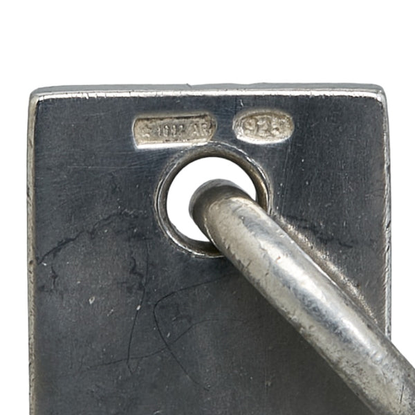 グッチ ドッグタグ ネックレス SV925 シルバー レディース GUCCI 【中古】