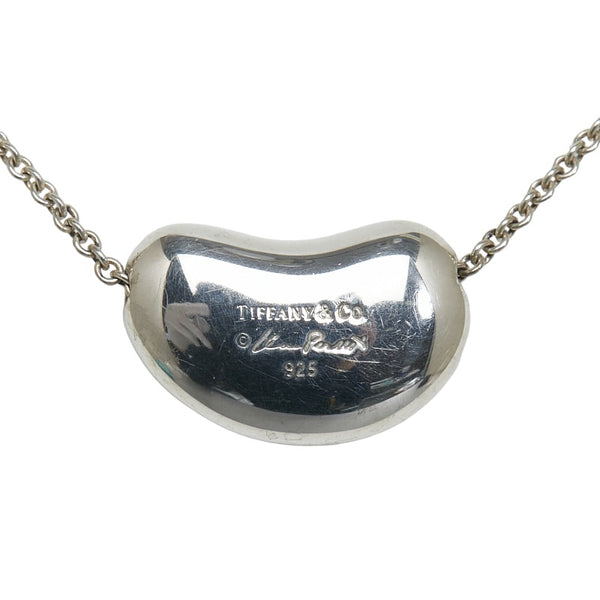 ティファニー エルサペレッティ ビーン ネックレス シルバー SV925 シルバー レディース TIFFANY&Co. 【中古】