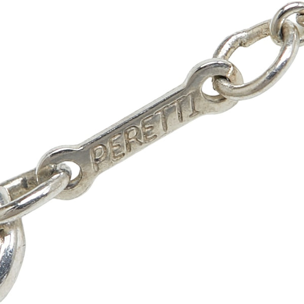 ティファニー エルサペレッティ ビーン ネックレス シルバー SV925 シルバー レディース TIFFANY&Co. 【中古】