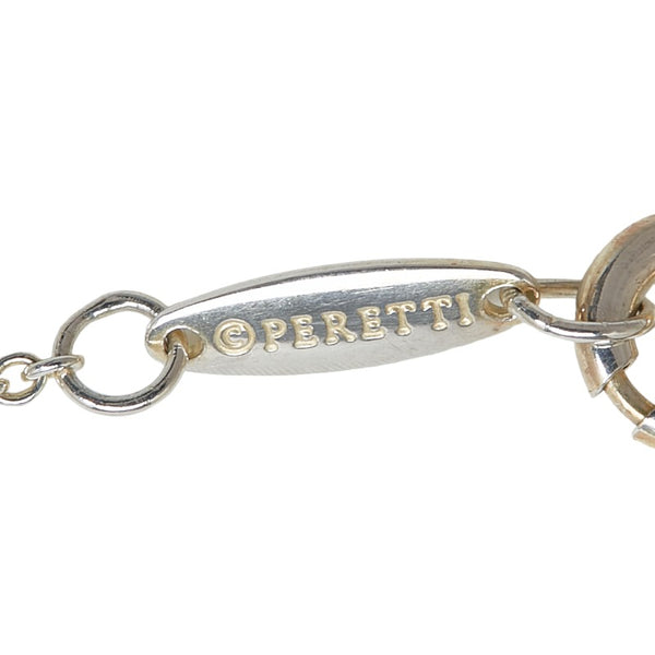 ティファニー オープンハート ネックレス シルバー SV925 シルバー レディース TIFFANY&Co. 【中古】