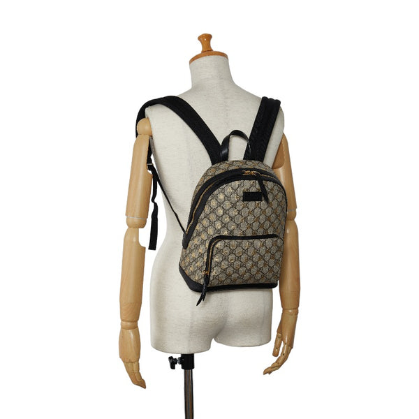 グッチ GGスプリーム ティアン リュック バックパック 427042 ベージュ マルチカラー PVC レザー レディース GUCCI 【中古】