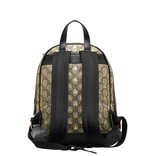 グッチ GGスプリーム ティアン リュック バックパック 427042 ベージュ マルチカラー PVC レザー レディース GUCCI 【中古】