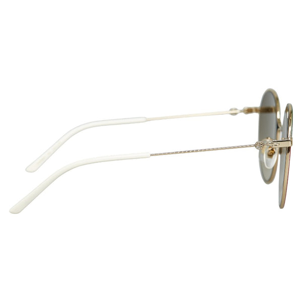 グッチ アジアンフィット サングラス GG0395SK 003 ブラック グリーン レッド プラスチック レディース GUCCI 【中古】