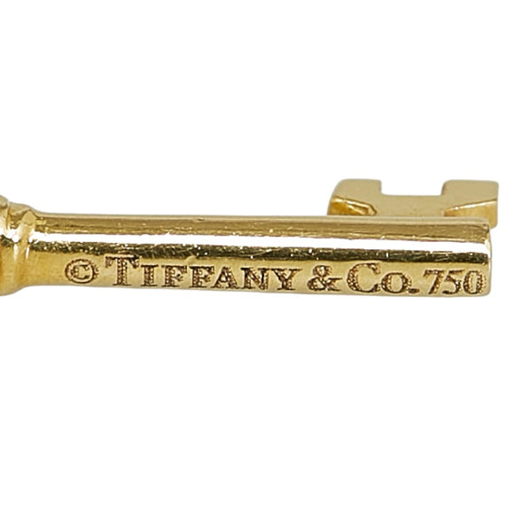 ティファニー 1Pダイヤ キーモチーフ ペンダントトップ ゴールド K18YG イエローゴールド レディース TIFFANY&Co. 【中古】