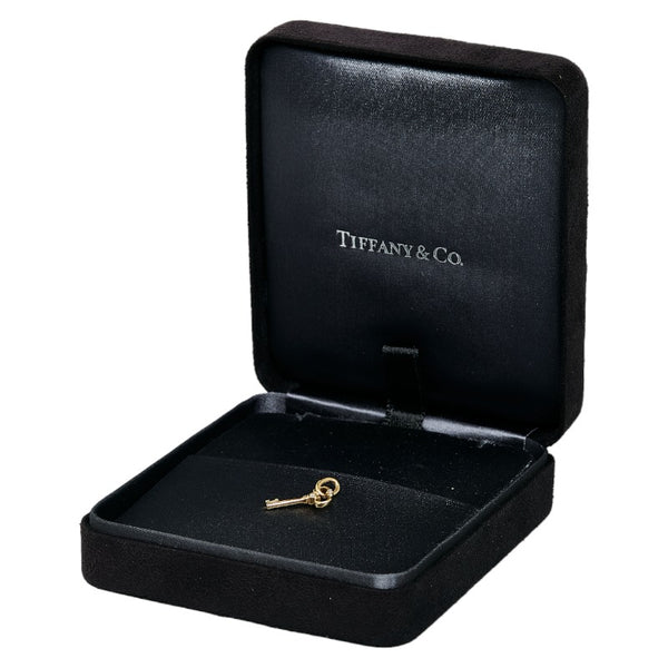 ティファニー 1Pダイヤ キーモチーフ ペンダントトップ ゴールド K18YG イエローゴールド レディース TIFFANY&Co. 【中古】