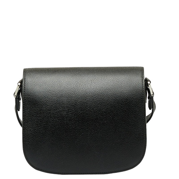 エム シー エム 斜め掛け ショルダーバッグ ブラック レザー レディース MCM 【中古】
