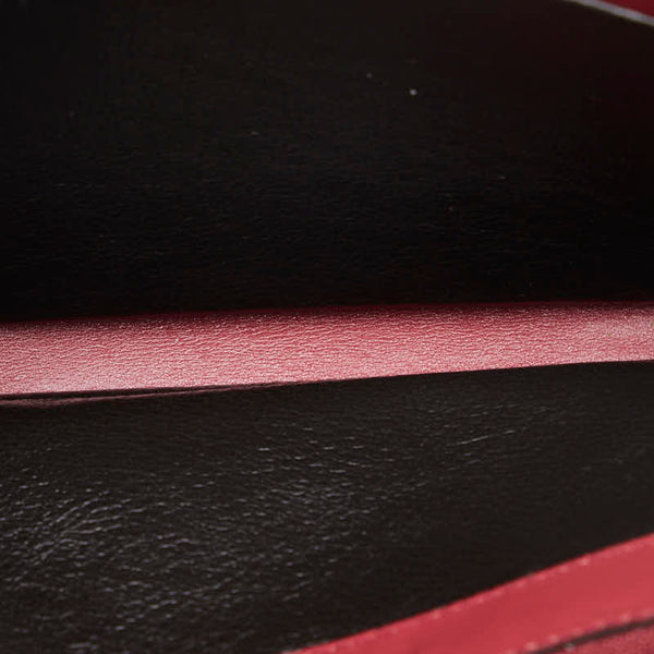 グッチ GGインプリメ ラウンドファスナー 長財布 212110 レッド PVC レザー レディース GUCCI 【中古】