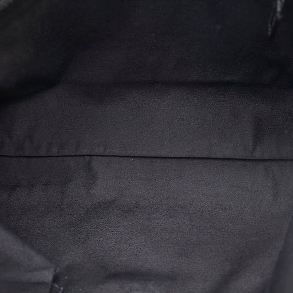 グッチ GGキャンバス 斜め掛け ショルダーバッグ 145856 ブラック キャンバス レザー レディース GUCCI 【中古】