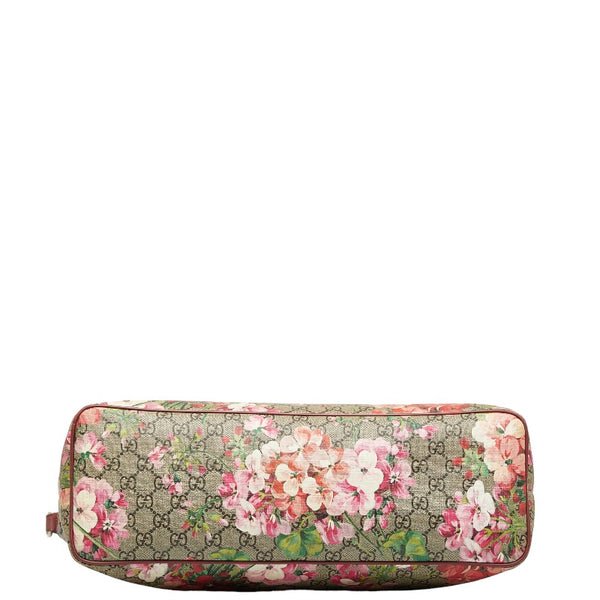 グッチ GGブルームス トートバッグ ショルダーバッグ 2WAY 410748 ベージュ マルチカラー PVC レザー レディース GUCCI 【中古】