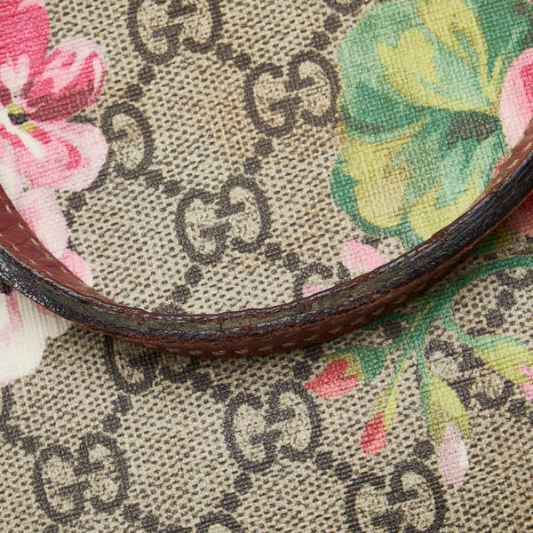 グッチ GGブルームス トートバッグ ショルダーバッグ 2WAY 410748 ベージュ マルチカラー PVC レザー レディース GUCCI 【中古】