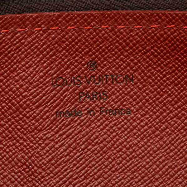 ルイ ヴィトン ダミエ パピヨン30 ハンドバッグ N51303 ブラウン PVC レザー レディース LOUIS VUITTON 【中古】