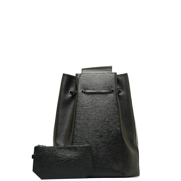 ルイ ヴィトン エピ サックアド ショルダーバッグ M80153 ノワール ブラック レザー レディース LOUIS VUITTON 【中古】