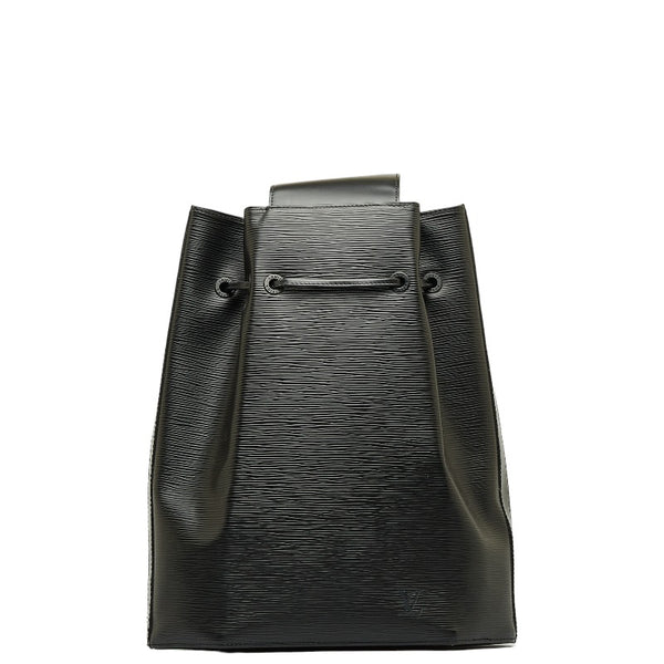 ルイ ヴィトン エピ サックアド ショルダーバッグ M80153 ノワール ブラック レザー レディース LOUIS VUITTON 【中古】