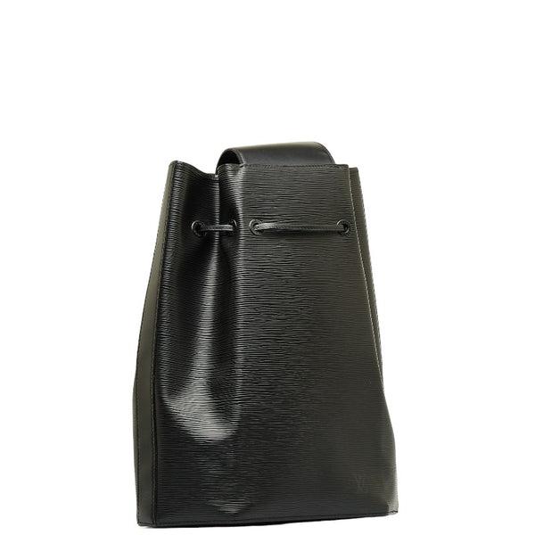 ルイ ヴィトン エピ サックアド ショルダーバッグ M80153 ノワール ブラック レザー レディース LOUIS VUITTON 【中古】
