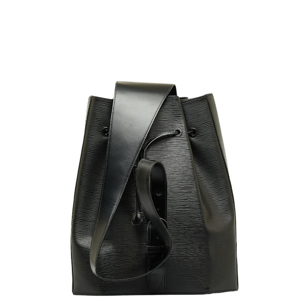 ルイ ヴィトン エピ サックアド ショルダーバッグ M80153 ノワール ブラック レザー レディース LOUIS VUITTON 【中古】