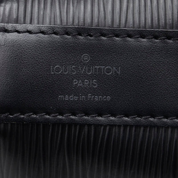 ルイ ヴィトン エピ サックアド ショルダーバッグ M80153 ノワール ブラック レザー レディース LOUIS VUITTON 【中古】
