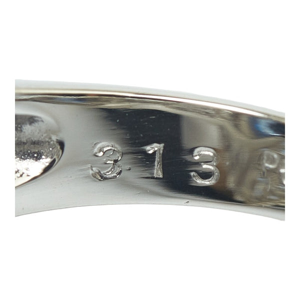 Pt900 プラチナ サファイア3.13ct ダイヤ0.76ct リング 指輪 レディース 6.5号 【中古】