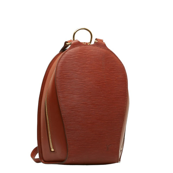 ルイ ヴィトン エピ マビヨン リュック バックパック M52233 ケニアブラウン レザー レディース LOUIS VUITTON 【中古】