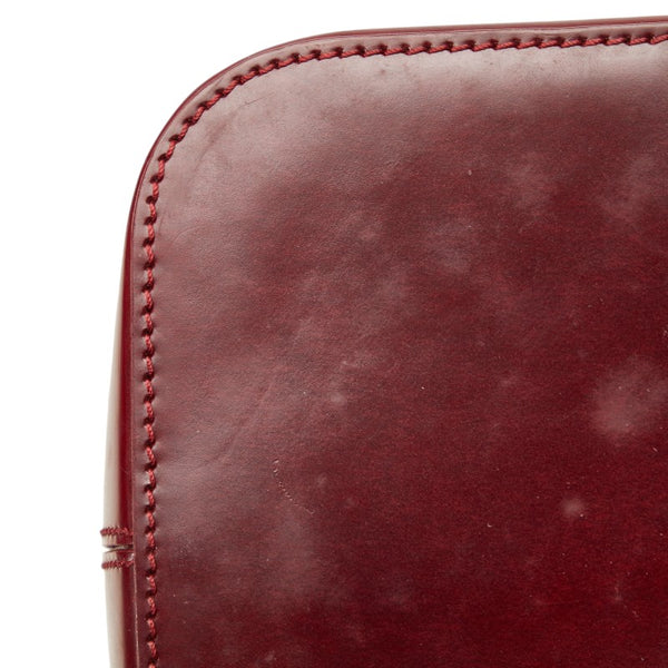 カルティエ パンテール パンサー ショルダーバッグ ボルドー ワインレッド パテントレザー レディース CARTIER 【中古】