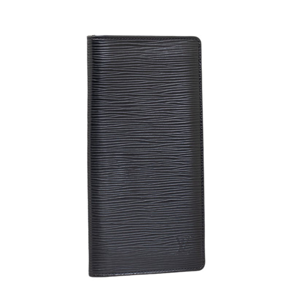 ルイ ヴィトン エピ ポルトフォイユ ブラザ 長財布 M60622 ノワール ブラック レザー レディース LOUIS VUITTON 【中古】