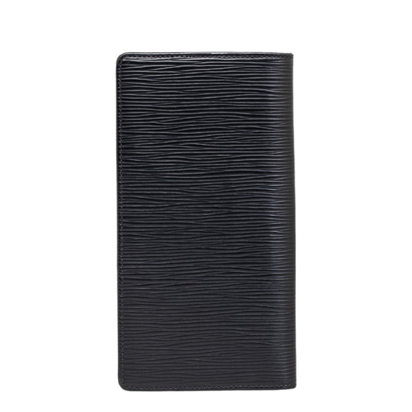 ルイ ヴィトン エピ ポルトフォイユ ブラザ 長財布 M60622 ノワール ブラック レザー レディース LOUIS VUITTON 【中古】