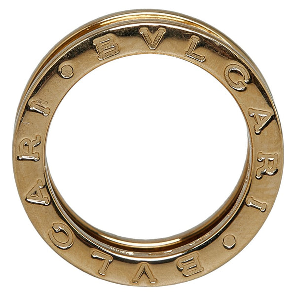 ブルガリ ビーゼロワン 2バンド #48 リング 指輪 K18YG イエローゴールド レディース BVLGARI 【中古】