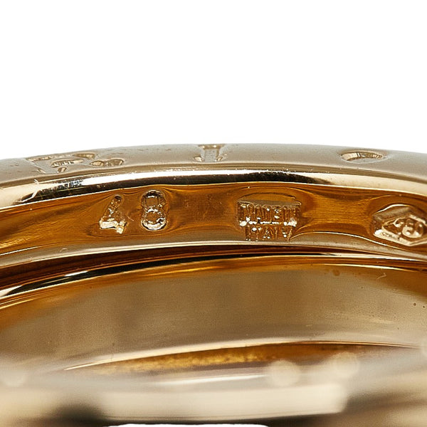 ブルガリ ビーゼロワン 2バンド #48 リング 指輪 K18YG イエローゴールド レディース BVLGARI 【中古】
