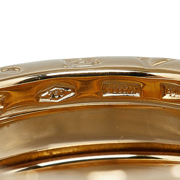ブルガリ ビーゼロワン 2バンド #48 リング 指輪 K18YG イエローゴールド レディース BVLGARI 【中古】