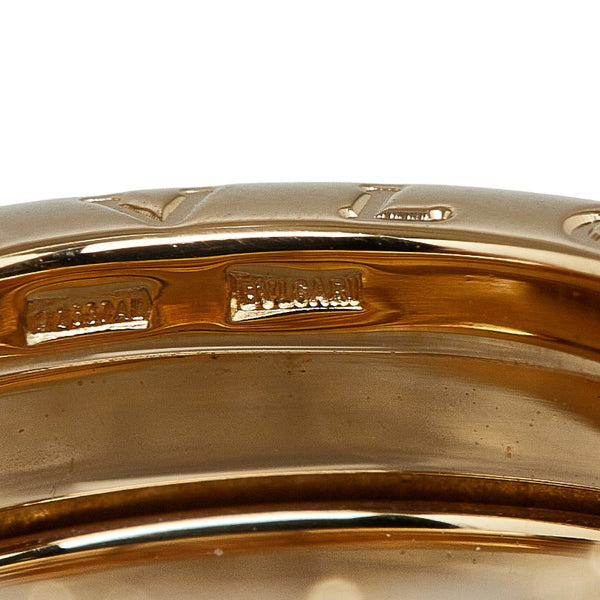 ブルガリ ビーゼロワン 2バンド #48 リング 指輪 K18YG イエローゴールド レディース BVLGARI 【中古】