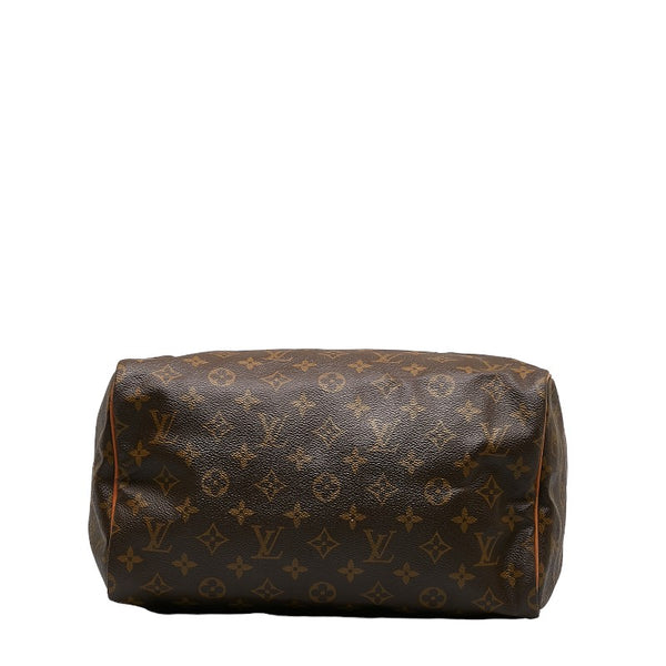 ルイ ヴィトン モノグラム スピーディ30 ハンドバッグ ボストンバッグ M41526 ブラウン PVC レザー レディース LOUIS VUITTON 【中古】