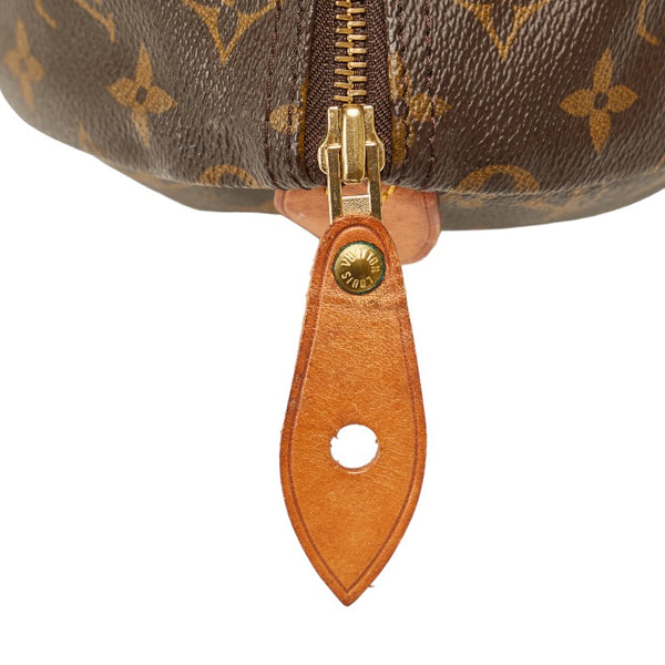 ルイ ヴィトン モノグラム スピーディ30 ハンドバッグ ボストンバッグ M41526 ブラウン PVC レザー レディース LOUIS VUITTON 【中古】