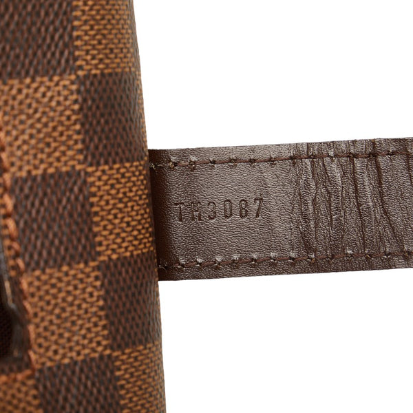 ルイ ヴィトン ダミエ ブロードウェイ ハンドバッグ ショルダーバッグ 2WAY N42270 ブラウン PVC レザー レディース LOUIS VUITTON 【中古】