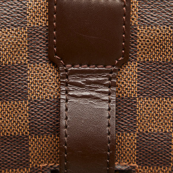 ルイ ヴィトン ダミエ ブロードウェイ ハンドバッグ ショルダーバッグ 2WAY N42270 ブラウン PVC レザー レディース LOUIS VUITTON 【中古】