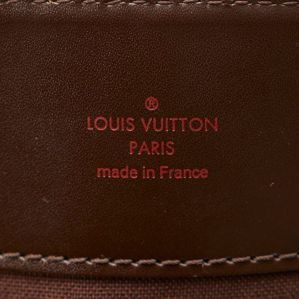 ルイ ヴィトン ダミエ ブロードウェイ ハンドバッグ ショルダーバッグ 2WAY N42270 ブラウン PVC レザー レディース LOUIS VUITTON 【中古】
