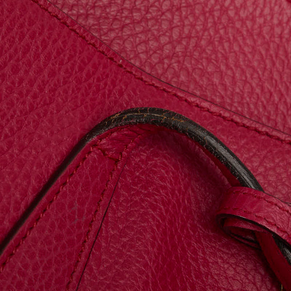 グッチ ハンドバッグ トートバッグ ピンク レザー レディース GUCCI 【中古】