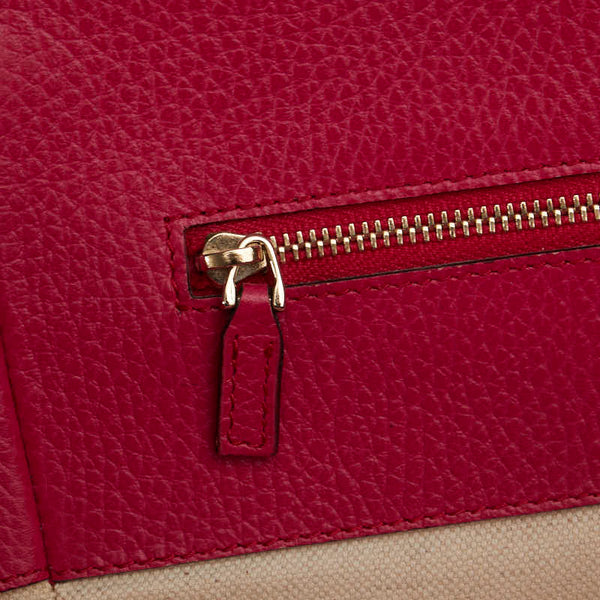 グッチ ハンドバッグ トートバッグ ピンク レザー レディース GUCCI 【中古】