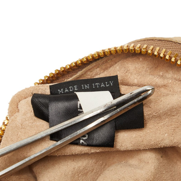 ミュウ ミュウ レオパード ハンドバッグ ショルダーバッグ 2WAY ブラウン ベージュ レザー ハラコ レディース Miu Miu 【中古】