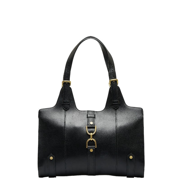 クロエ ハンドバッグ トートバッグ ブラック レザー レディース Chloe 【中古】