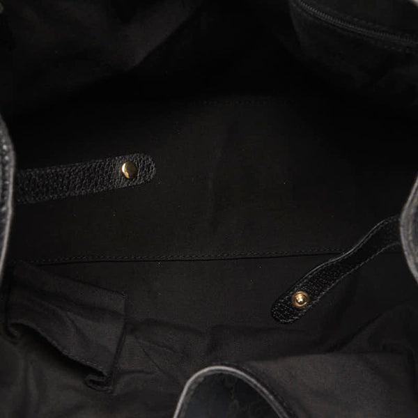 グッチ GGキャンバス プリンシー リボン ショルダーバッグ トートバッグ 163805 ブラック キャンバス レザー レディース GUCCI 【中古】